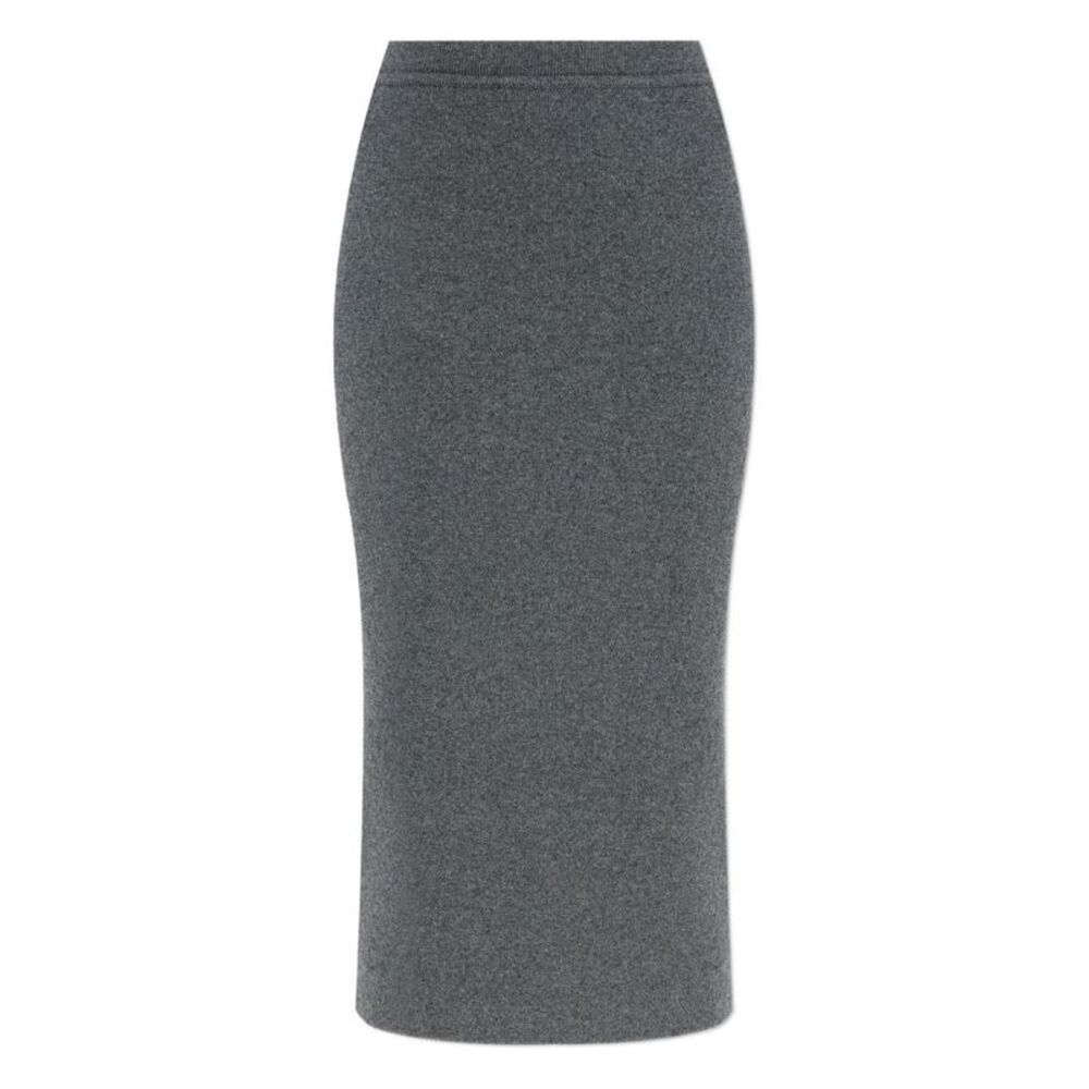TOM FORD Ribbed Knit Pencil Skirt Women GREY Skirts
